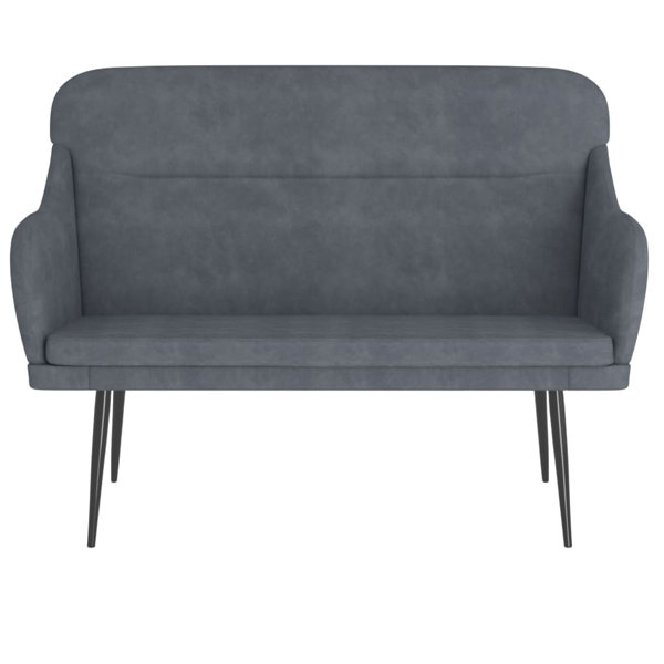 Oliver Loveseat Upholstered Couch Bench with Armrests for Dining